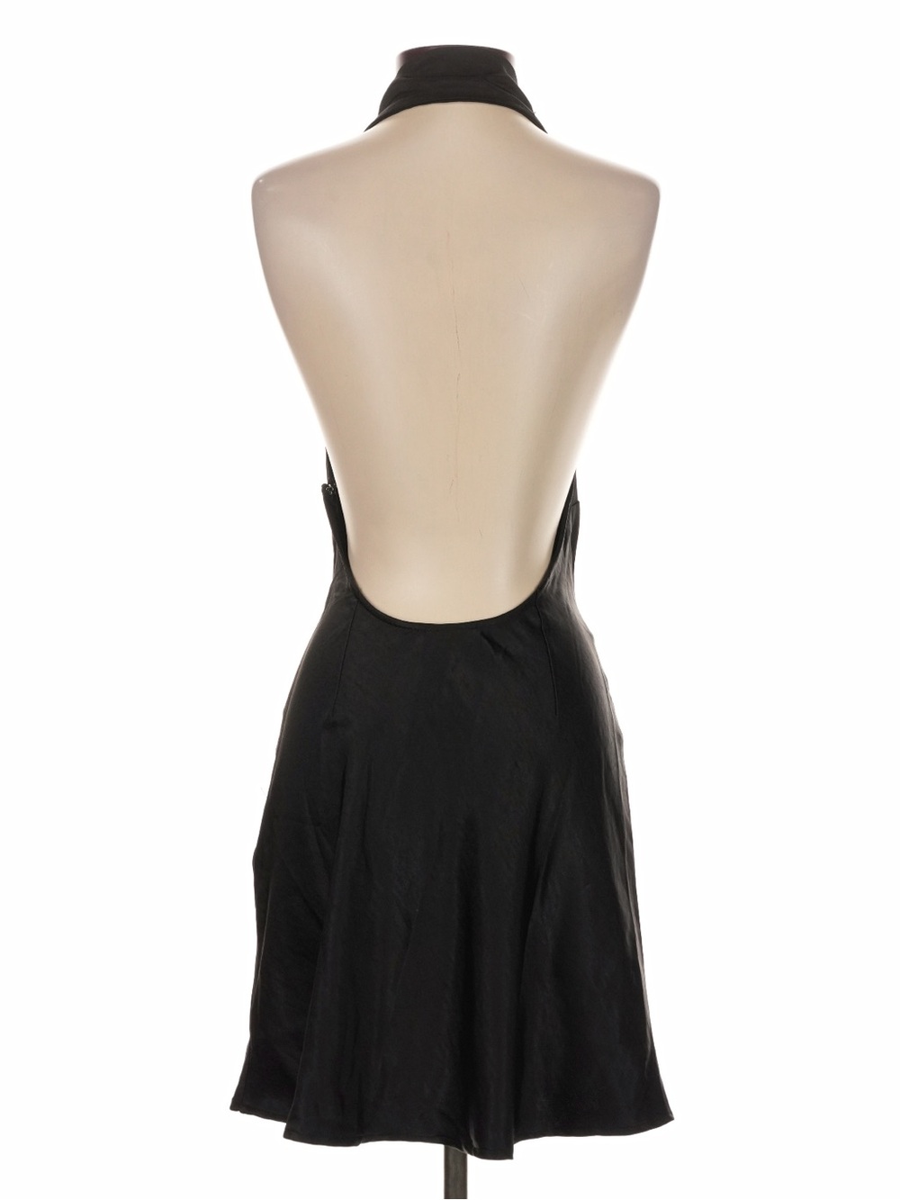 Meshki Cher Satin Strapless Mini Dress in Black - Size S - Picture 8 of 12
